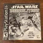 Star Wars Demolition FRENCH Version PS1 Playstation 1 Manual Only