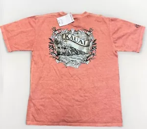 Crazy Shirts Hawaii Kauai The Garden Isle Chile Dyed Men L New W Tags - Picture 1 of 11