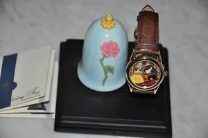 Reloj Disney (1998) La Bella y la Bestia unisex club de coleccionistas - Imagen 1 de 9