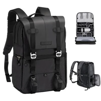 K&F Concept Backpack 20L Black Travel Backpack for Outdoor Pgotograpgy Waterp... - Image 1 of 4