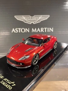 Aston Martin Vanquish Zagato - Lava Red - TSM430160 - New in box 1:43 - Foto 1 di 9