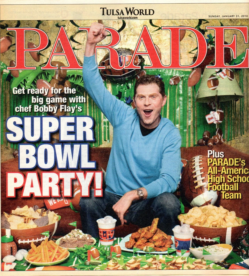 PARADE Magazine January 31 2010 Bobby Flay Super Bowl Recipes Sofia Vergara - Image 1 of 1