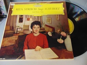 RITA STREICH DG DEUTSCHE GRAMMOPHON LP SINGS SCUBERT USA PRESSING DGM-12030 - Imagen 1 de 2
