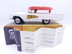 CORGI TOYS 430 * FORD THUNDERBIRD BERMUDA TAXI * ORIGINALE & IMBALLO ORIGINALE * 1:43 - Foto 1 di 19