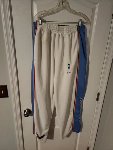 Nike Sacramento Kings 1987 Rewind Warm-Up Pants Retro Vintage Mens Size L Cover
