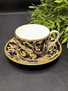 Wedgwood Cornucopia 210ml Accent Tea Cup & Saucer - 1st Quality Made In England