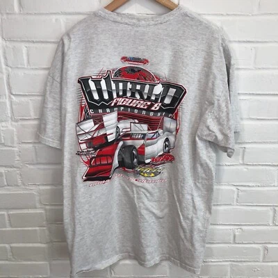 Camiseta De Colección Figura 8 Indianápolis Y2K Nascar Racing Gráfica Para Hombre XL Foto 1 de 4
