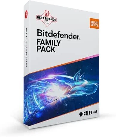 Bitdefender Family Pack 2025 bis zu 15 Geräte im Haushalt 1 Jahr Download - Bild 1 von 1
