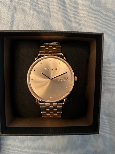 OROLOGIO DA DONNA COACH LUSSO ORO ROSA 14504296 NUOVO CON ETICHETTE