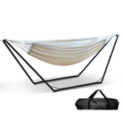 NNEDSZ Hammock Bed with Steel Frame Stand - Image 1 of 4