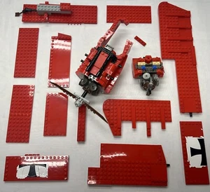 LEGO: Red Baron (10024) - Parts And Pieces. Some Stickers On Pieces. - Picture 1 of 6