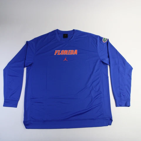 Florida Gators Air Jordan Long Sleeve Shirt Men's Blue New Cover
