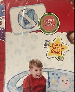 Cocomelon Bath Time Sing Along Play Center Ball Pit w/ 20 play balls and music