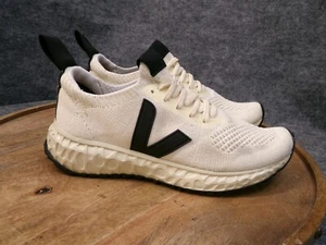 VEJA Womens Runner V-Knit Rick Owens White Black Sneakers Shoes Size US 5 EU 36 - Picture 1 of 14