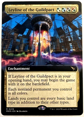 MTG Leyline of the Guildpact EXTENDED ART Murders at Karlov Manor 418 - Image 1 of 2