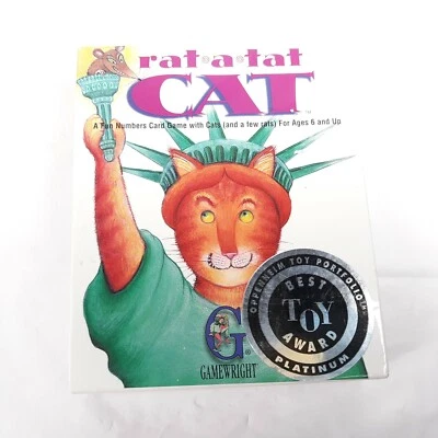 Rat-A-Tat Cat Card Game Gamewright - Image 1 of 4