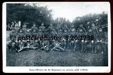 1736 - CANADA MILITARY Postcard 1914 Quebec 9th Regiment Soldiers