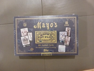 2008 Topps Mayo Football Factory Sealed Hobby Box AUTO 2 Hits EXTREMELY RARE 🏈 - Image 1 of 2