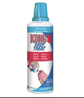 (2 Pack) KONG Easy Treat Puppy Paste for Kong Dog Toys & Licky Mats Chicken 8oz - Image 1 of 2