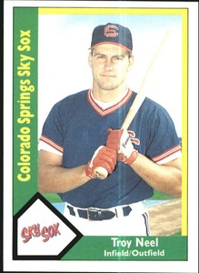 1990 Colorado Springs Sky Sox CMC #17 Troy Neel