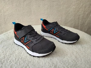 New Balance 650 Boys Sneakers 1 Gray Logo Print Mesh Fresh Foam Athletic Shoes - Picture 1 of 18