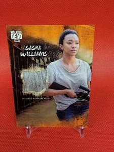 Topps Walking Dead Road to Alexandria Wardrobe Relic Card Sasha W. R-SW 20/99 - Picture 1 of 1