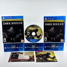 Dark Souls III PS4 : Day One Edition (PlayStation 4, 2016) W/ Slipcover + Manual
