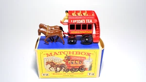 Vintage 1968 Matchbox Lesney Y-12 HORSE BUS : Models of Yesteryear - w/Box - Picture 1 of 6