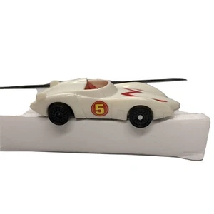 WBEL SRE Speed Racer Mach 5 MfdForGMI Pull Back Engine Plastic Toy Race Car Used - Picture 1 of 7