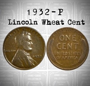 1932 P Lincoln Wheat Cent Circulated (Vg/F) Very Good to Fine *Jb's Coins*