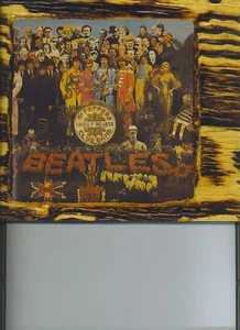 Beatles Holzplakette - "Sgt.Pepper" Album Cover REPRO - Bild 1 von 1