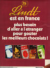 PUBLICITE  1970   LINDT  chocolat