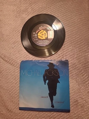 Michael Jackson Smooth Criminal Single Record 7" Vinyl - Image 1 of 4