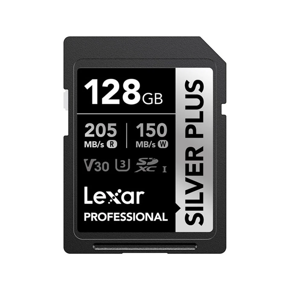 Lexar Media LSDSIPL128G-BNNNU Mf Professional Silver Plus 128Gb Sdxc Uhs-I - Image 1 of 1