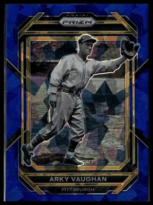 2023 Panini Prizm Arky Vaughan Blue Ice Prizms Pittsburgh Pirates #222 - Image 1 of 2