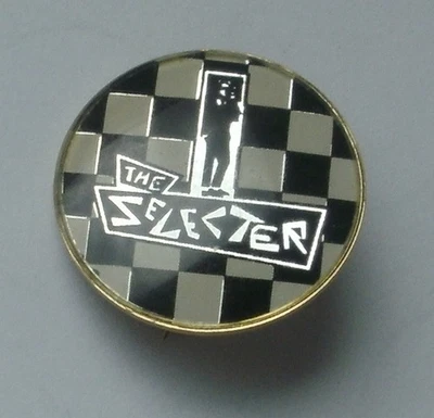 The Selecter Round Metal Pin Badge On My Radio Pauline Black 2 Tone - Image 1 of 2
