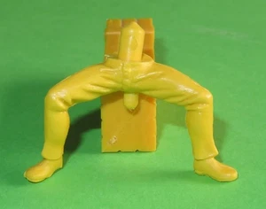 TIMPO TOYS yellow tree trunk base raft rafts cowboy variant - Picture 1 of 2