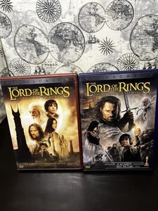 Lot of 2 Lord of the Rings Wide Screen Movies Untested - Bild 1 von 12