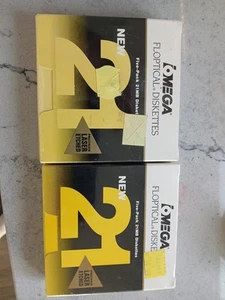 Lot de 5 disquettes floptiques ultra rares Iomega 21 Mo (inutilisées, boîte ouverte) - Photo 1/2