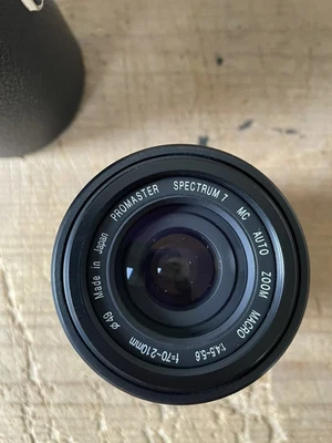 Promaster Spectrum 7 MC Auto Zoom Lens For Pentax Made in Japan LIGHTLY USED - Image 1 of 4