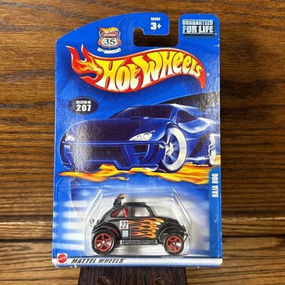 Hot Wheels 35 Aniversario 2002 Coleccionista #207 Baja Bug Escarabajo Negro Foto 1 de 4