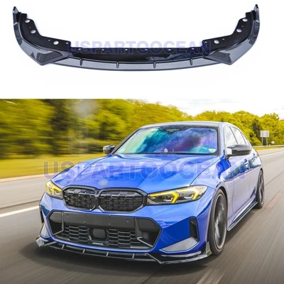 PARAGOLPES DELANTERO PARA BMW G20 SERIE 3 330I M340I LCI ESTILO FIBRA DE CARBONO LAP 2023-2026 Foto 1 de 4