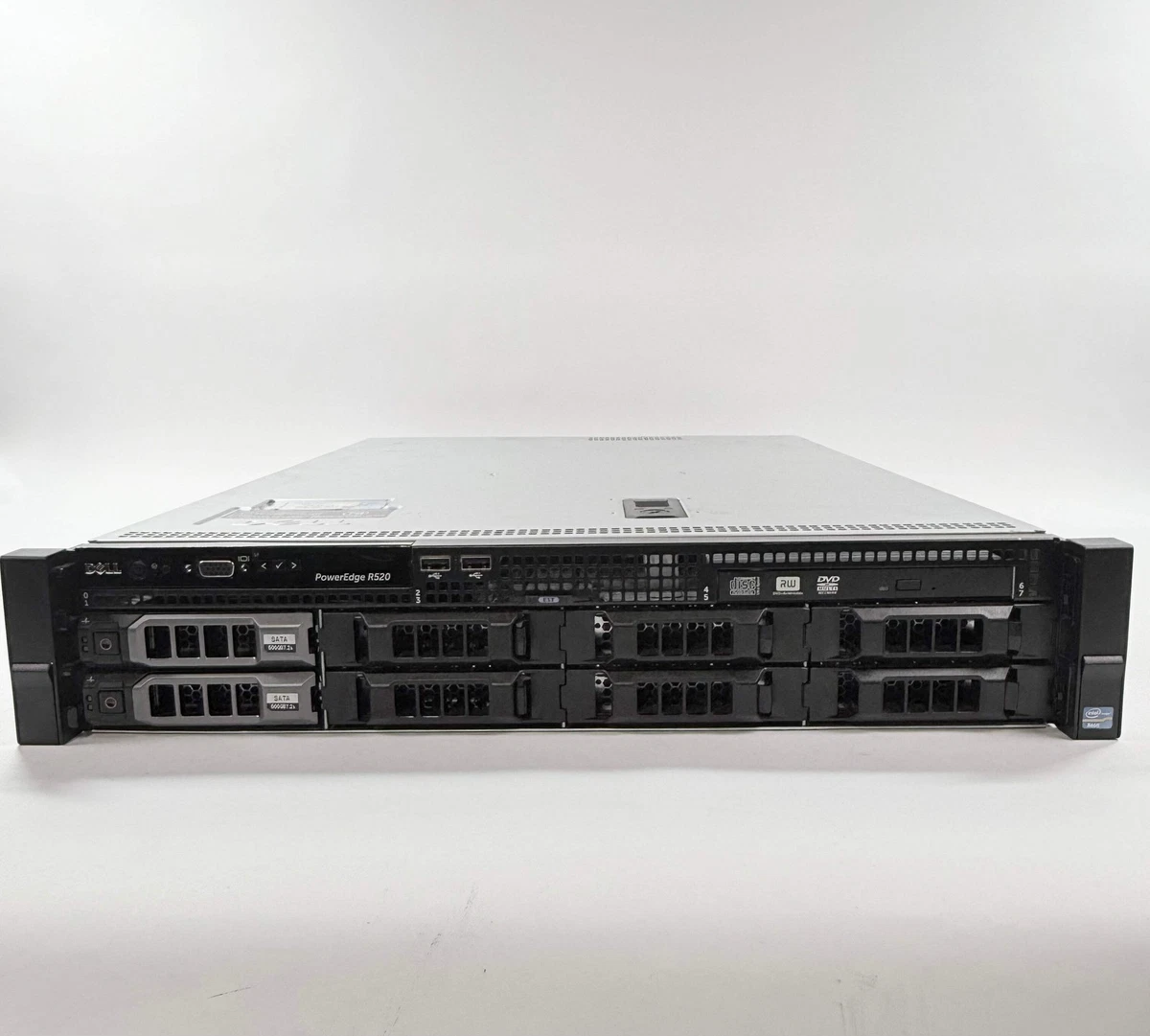 サーバー DELL PowerEdge R520 CPU6C12T MEM96GB Dell PowerEdge R520 Server 2x 2.1GHz Eight-Core E5-2450, 96GB, 8x 2TB