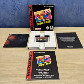 Nintendo GBA Donkey Kong NES Classics PAL EUR COMPLETO OTTIMO GameBoy Advance