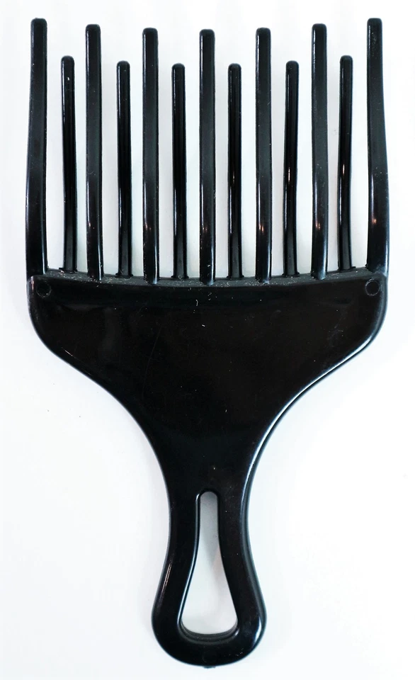 10x PETTINE PER CAPELLI AFRO MOSSI RICCI DENTI LUNGHI NUOVO PARRUCCHIERE - Immagine 1 di 1