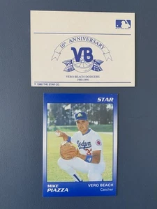 1990 Mike Piazza RC Vero Beach Dodgers Star production 31 Card Set. - Picture 1 of 5