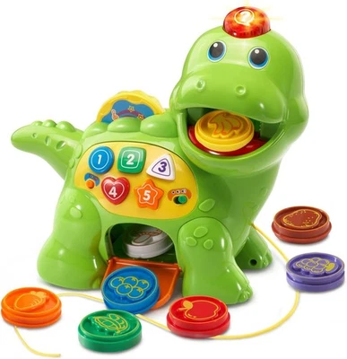 VTech Chomp and Count Dino, verde Foto 1 de 4