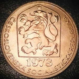 Czechoslovakia 1978 - 50 Haleru, Uncirculated - KM#89 - Picture 1 of 2