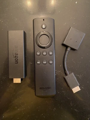 AMAZON Fire TV Stick CE0984 LY73PR (2nd Gen) W/ Remote, HDMI, & Cable.  - Image 1 of 4