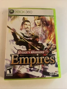 Dynasty Warriors 5: Empires (Microsoft Xbox 360, 2006) CIB W/manual. Tested - Picture 1 of 8